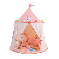 IPRee Indian Portable Play Kids Tent Indian Tent Yurt Children Indoor Outdoor Ocean Ball Pool Game Tent Castle Room Hous