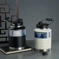 IPRee Insulated Ice Jug 2L Large Double Vacuum Ice Storage Jug With Handle Cool Drinking Bucket Lightweight Beverage Sto