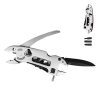 IPRee Multitool Pliers Pocket Knife Screwdriver Set Kit Adjustable Wrench Jaw Spanner Repair Outdoor Camping Survival Mu