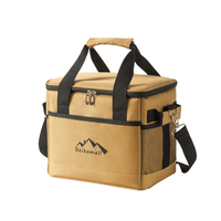 IPRee Outdoor Camping Large Capacity Picnic Aluminum Foil Insulated Box Handheld Cooler Fresh Box Crossbody Portable Pic