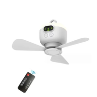 IPRee Portable Ceiling Fans 8000mAh Outdoor Camping Fan Tent Ventilator Cooler Rechargeable Electric Fan Remote Control