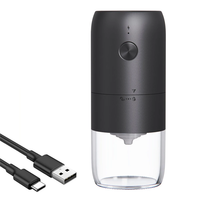 IPRee Portable Electric Coffee Grinder 1800mAh Strong Power Internal Adjustment Rechargeable Home Grinders Household Cof