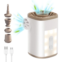 IPRee Portable Wireless Air Pump for Swimming Rings Electric Air Pump 4.8kPa High Air Pressure 350L/min Portable Air Pum