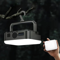 IPRee Solar Camping Led Lamp Portable Hanging Tent Light 4000MAH Rechargeable Spotlight Bank Work Lantern Outdoor Campin