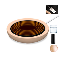 IPRee USB Electric Cup Warmer Heating Pad Coffee Milk Tea Water Thermostatic Cup Warmer for Home Office