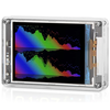 IR240 LCD Sound Level Music Spectrum Clock 32-bit Processor 6 Display Modes Wireless Mic Input Remote Control Brightness