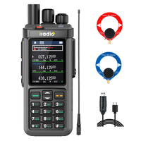 Iradio UV-98 PLUS GPS Version 10W Walkie Talkie APRS Multi Band Radio 2.4 Inch Screen Cross Band Repeater 1024 Channels