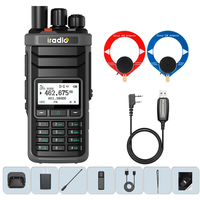 iRadio UV88 GPS Multiband Radio Walkie Talkie 1024 Channels IP67 Waterproof Type-C Charging CB SSB HF FM SW MW LW Amateu
