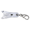 Iron Thread Size Checker Keychain Portable Caliper Gauge Metric/Imperial Units Quick Accurate Measurement Engraved Marki