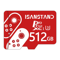 ISANSTAND Class10 U3 TF Memory Card High Speed 512GB/256GB/128GB/64GB Micro SD Card Flash Card Smart Card for Driving Re
