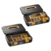 Jakemy JM-8198/135pcs JM-8199/257pcs Repair Tool Kit CR-V Steel Micro Screwdriver Bits Modular Handle Design Universal C