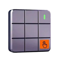 JEYI i9 2230 M.2 NVMe Enclosure with Touch Control USB3.2 GEN2 10Gbps PCIe SSD Case With Write/Read Protection Support U