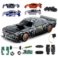 JIABAILE 4301/02/03/04 1/43 Drift RC Car Parts Body Shell/Tires Wheels Rims/Chassis/Receiver Circuit Board/Steering Serv