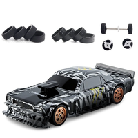 JIABAILE 4301/02/03/04 1/43 Drift RC Car Parts Racing Soft Drift Hard Tires Wheels RimsVehicles Models Accessories