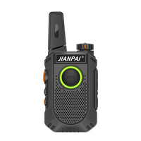 Jianpai TC-18 UV Dual Band Walkie Talkie High Power 16 Channels Dual PTT Type-C Rechargeable Two-way Intercom Radio for