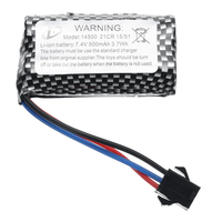 JJRC C8815 1/10 Willys Military Truck RC Car Parts 7.4V 500mAh 3.7Wh Li-ion Battery Vehicles Models Spare Accessories