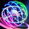 JJRC H131 AURORA BALL Stunt Light Ring 360° Spin Altitude Hold Mode RGB Color LED Circle Protection Kids Gifts 2.4G 4CH
