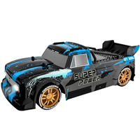 JJRC Q123YW 1/16 2.4G 4WD Drift Spray RC Car LED Light High Speed Racing 360 ° Drift On-Road Flat Short Course Vehicles