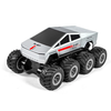 JJRC Q218 RTR 1/18 2.4G RC Car Eight Wheels Waterproof Amphibious 360° Rotation Cyber Pickup Off-Road Truck Stunt Vehicl