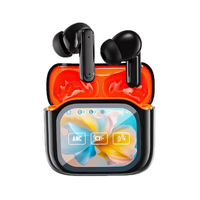 JM19 TWS Wireless Earbuds Bluetooth Headphones LCD Screen Display Long Battery Life Sports Earphones