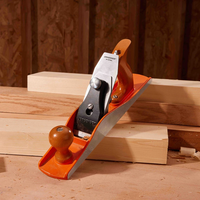 JORGENSEN Bench Plane Precision Ground Sole 3.0mm Pro O1 Steel Blade Ductile Iron Construction Stress Relieving Metal Ad