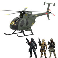 JOYTOY 1/25 XS-01 XS-02 XS-03 Night Raid Pilot / Assault Pilot / Tactical Night Raid Pilot Model Applicable for Eachine