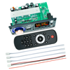 JQ-D187BT TPA3116 50W+50W+100W Audio Amplifier Board 2.1 Channel Bluetooth Decoder DC 6V-24V HiFi MP3 Player Module USB
