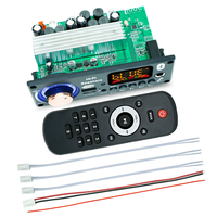 JQ-D187BT TPA3116 50W+50W+100W Audio Amplifier Board 2.1 Channel Bluetooth Decoder DC 6V-24V HiFi MP3 Player Module USB