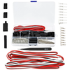 JR 3P Connector Kit 22AWG 3 Meter Cable 0.8A 300V Secure Locking Heat Shrink Tubing RC Model Robotics Electronics