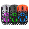 K-Snake X10 Tri-Mode Wireless Gaming Mouse Hollow Design 10000DPI RGB Lighting 400mAh Battery 10000Hz Polling Rate 71g L