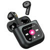 K1 TWS bluetooth Earphone LCD Touch Screen Earbuds 8G Memory ENC HD Calls Low Latency Portable Wireless Smart Earphone w