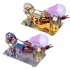 K211 Hot Air Stirling Engine Model Electricity Generator with Colorful LED Physics Experiment Science Education Toys