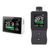 K6-O2 A8-O2 Oxygen Detector 3.5 Inch TFT LCD Screen Real-Time Monitoring 0-30 Percent VOL Industrial Grade Sensors Tempe