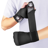KALOAD 1 Pair Boxing Hand Wraps Inner Half Finger Gel Boxing Gloves With Long Wrist Strap for Men Women Karate Equipment