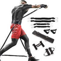 KALOAD 150lbs 12pcs Resistance Boxing Training Set MMA Boxing Equipment Full Body Workout Kit Home Taekwondo Strength Tr