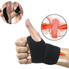 KALOAD 1PC Fitness Wristbands Weight Lifting Wrist Straps Gym Cross Training Padded Thumb Strap Wristband for Right Hand