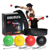 KALOAD 4 Colors Boxing Reaction Ball Set Hand Eye Reaction Headband-mounted Training Ball for Reaction Sanda Punching Sp