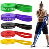 KALOAD 5pc Pull Up Resistance Bands 5-125lbs Assist Exercise Workout Band Set for Fitness Strength Weightlifting and Pow