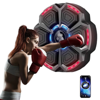 KALOAD Music Boxing Machine with 6 Targets 9 Speeds USB Rechargeable Smart Bluetooth-Compatible Boxing Pads Workout Wall