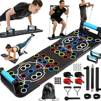 KALOAD Portable Push-up Stand Multi-functional Pilates Set Board Fitness Equipment for Chest Muscle Building Strength Ab