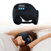 KALOAD Soft Cotton Bluetooth V5.3 HiFi Music Sleeping Eye Mask Type-C USB Charging Headband Shade Eye Mask for Travel Ni