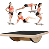 KALOAD Wooden Wobble Balance Board Adult Exercises Training Balancing Rocking Board Level Training Balance Pedal Gym Exe