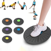 KALOAD Yoga Swing Balance Board Fitness Rehabilitation Training Pedal Sense System Training Balance Board for Home Outdo