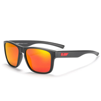 KDEAM Classic Square Frame Polarized Sunglasses UV400 Protection Sport Sun Eyewear for Outdoor Cycling Driving Fishing