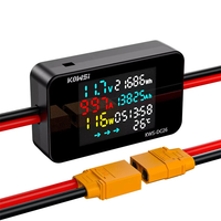 KEWEISI KWS-DC26 Battery Charger Tester Power Meter Voltmeter Ammeter DC 8-80V 50A LCD Screen Overvoltage Overcurrent Wa