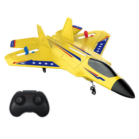 KFPLAN KF803 F22 Fighter 260mm Wingspan 2.4G 2CH EPP RC Airplane Fixed Wing RTF With LED Lights