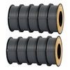KINGROON PETG 3D Printer Filament 1.75mm 10kg Grey High Strength Easy to Print Eco-Friendly No Bubbles Smooth Printing H