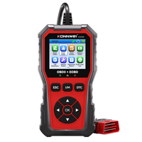 KONNWEI KW330 OBDII EOBD CAN Engine Code Reader 2.8-inch TFT Screen Battery Test Multi-language Car Diagnostic Tool OBD2