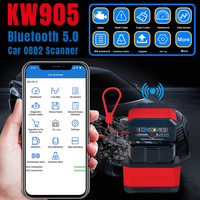 Konnwei KW905 Car OBD2 Scanner bluetooth 5.0 Engine Analyzer Android IOS Dual Mode Car Diagnostic Tool