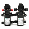 KROAK 130PSI 6L/Min Water High Pressure Diaphragm Pump Self-Priming Caravan Camping Boat DC 12V 72W FL-3308